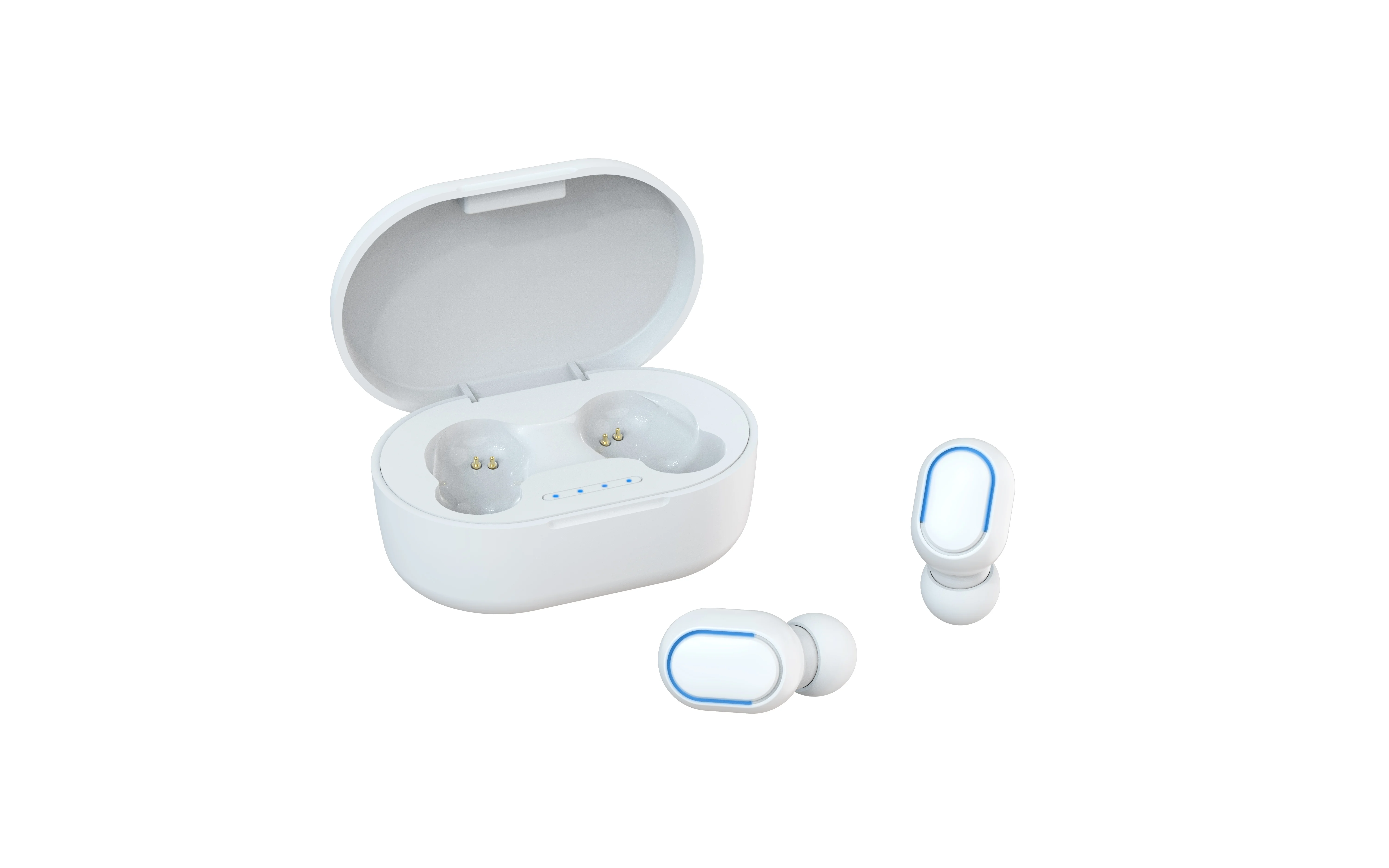 2021 New promotion Tws Wireless Earphone  Earbuds Hifi Stereo Music Headsets Waterproof Touch Headphones