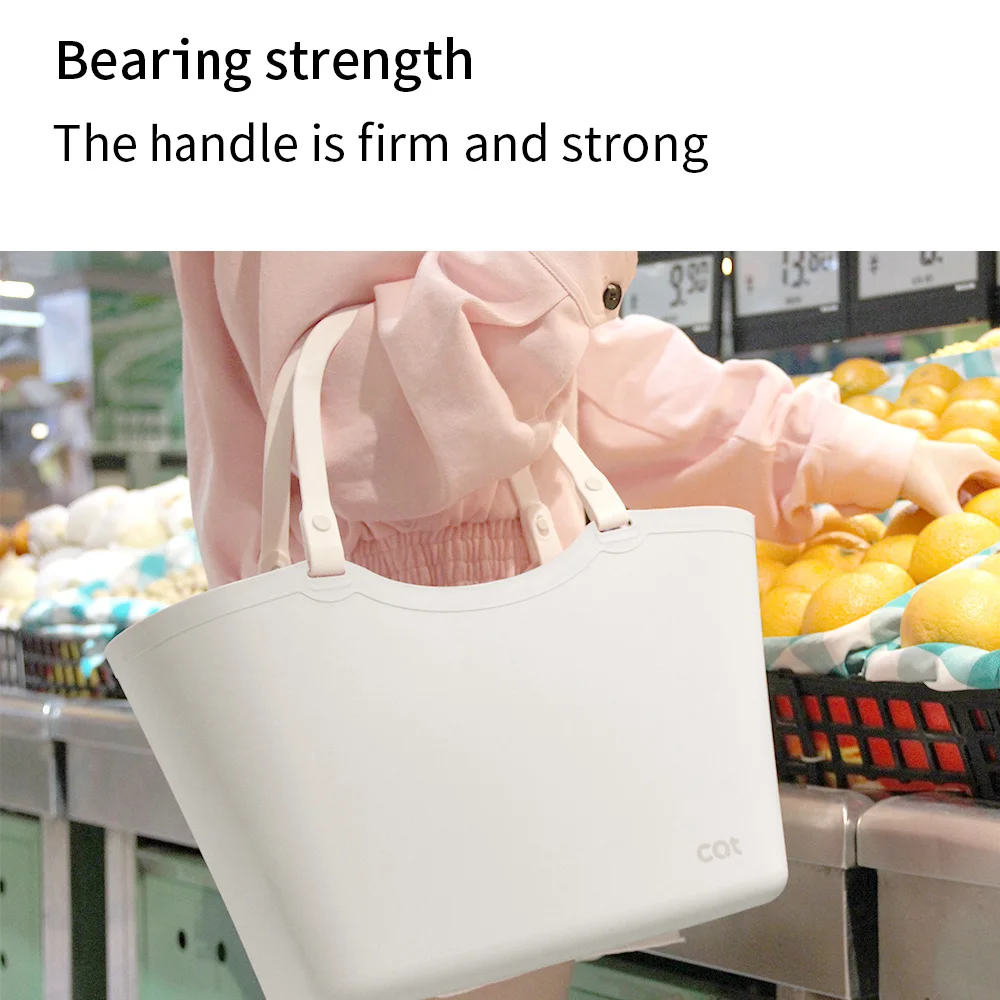 Wholesale Plastic Gift Bags Waterproof Pvc Clear Shopping Tote Bag Transparent Handle Bag