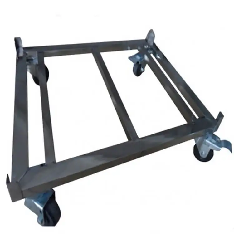 Stainless Steel Anti-Static ESD Transport Logistics Turnover Trolley Cart for ESD PCB Magazine Rack