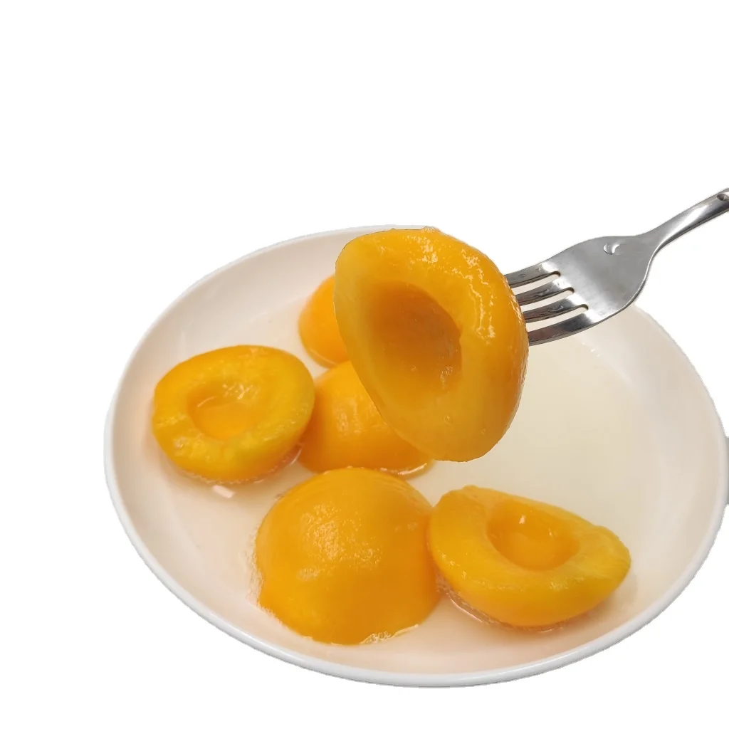 New Season Canned Peaches Halves in Light Fresh Raw Material Top Quality