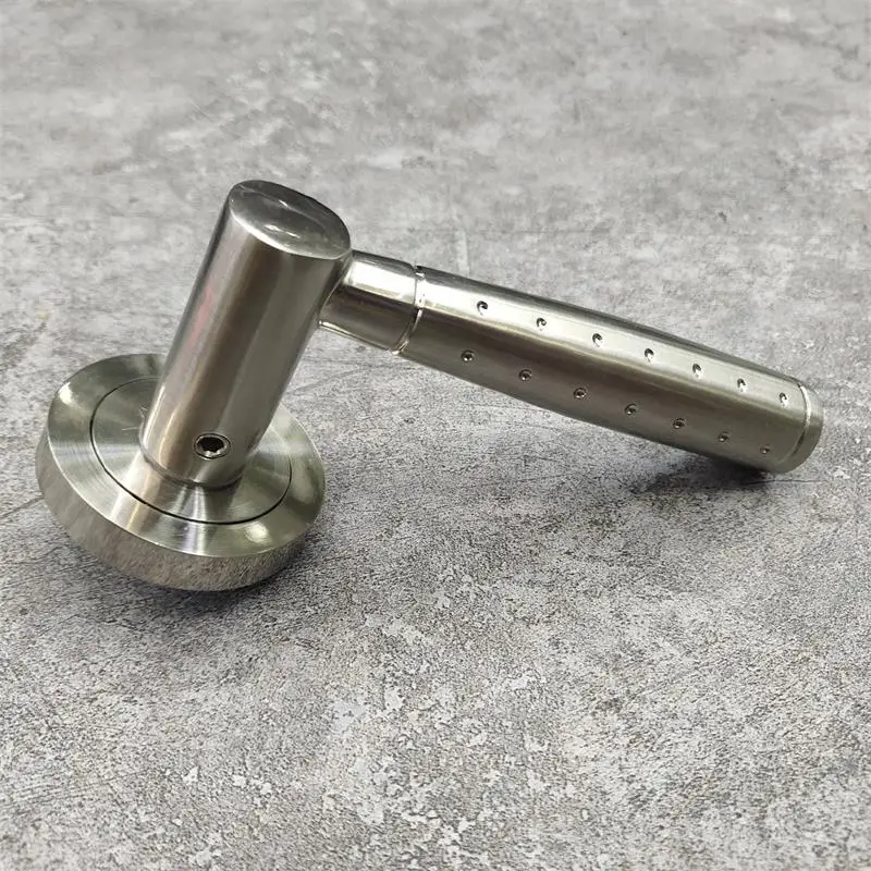 Top quality modern zinc alloy residential interior lever door handle tubular lock handles