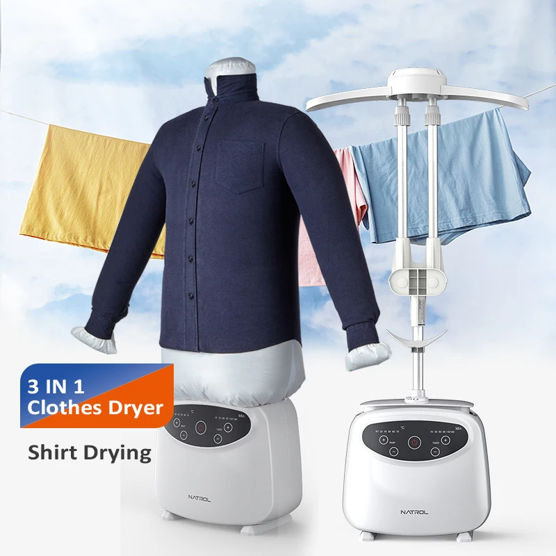 High Quality Portable Mini Clothes Dryer Smart Thermal Safety System Low Noise Automatic Steam Iron Household Electric Source