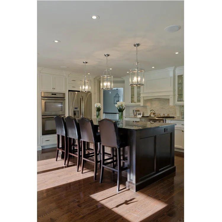 Welbom Factory Custom Made American Style Kitchen Storage Cupboard Cabinet Prefab Storage Solid Wood Kitchen Cabinet