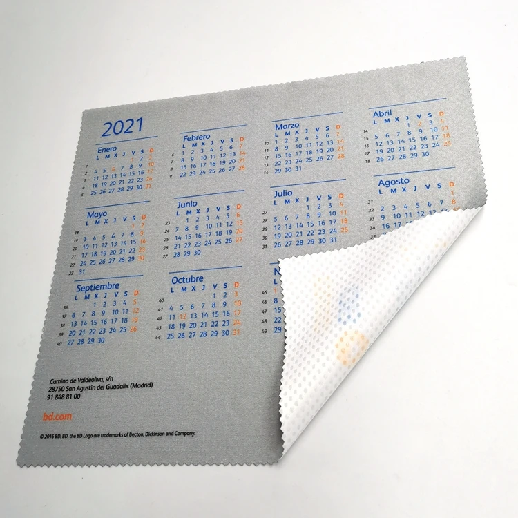 Пользовательский Печатный Многофункциональный клейкий коврик для мыши микрофибра чистящая ткань с силиконовыми точками