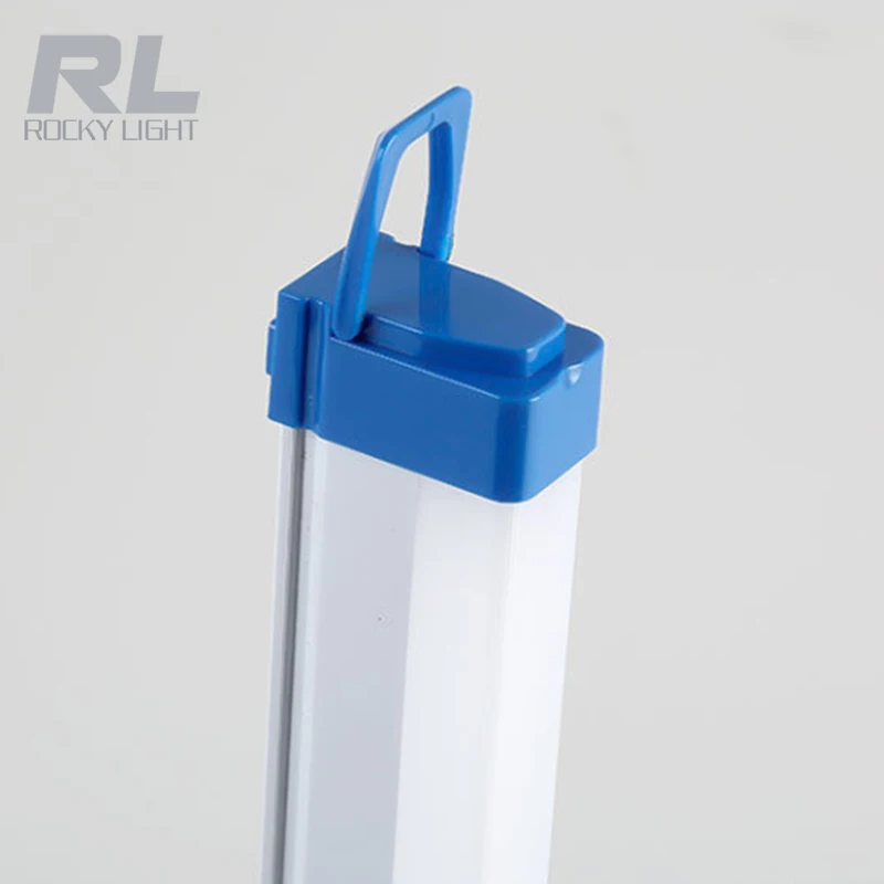 
Hook hand holding magnetic wall three-speed dimming outdoor camping power failure LED emergency light 