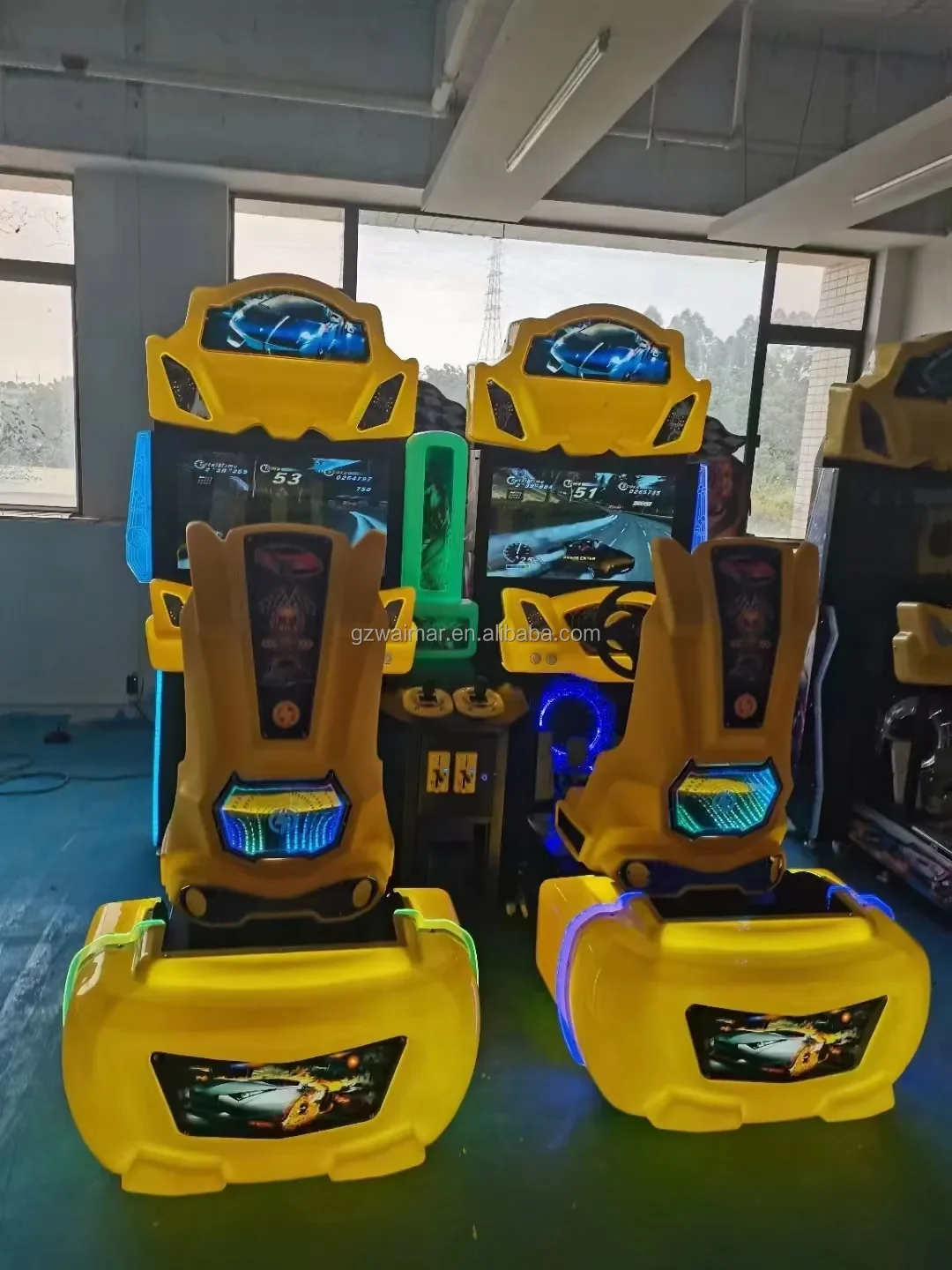 Новый супер автомобиль Крытый детский гоночный с монетоприемным управлением спортивный аркадный видеоигровой автомат для продажи