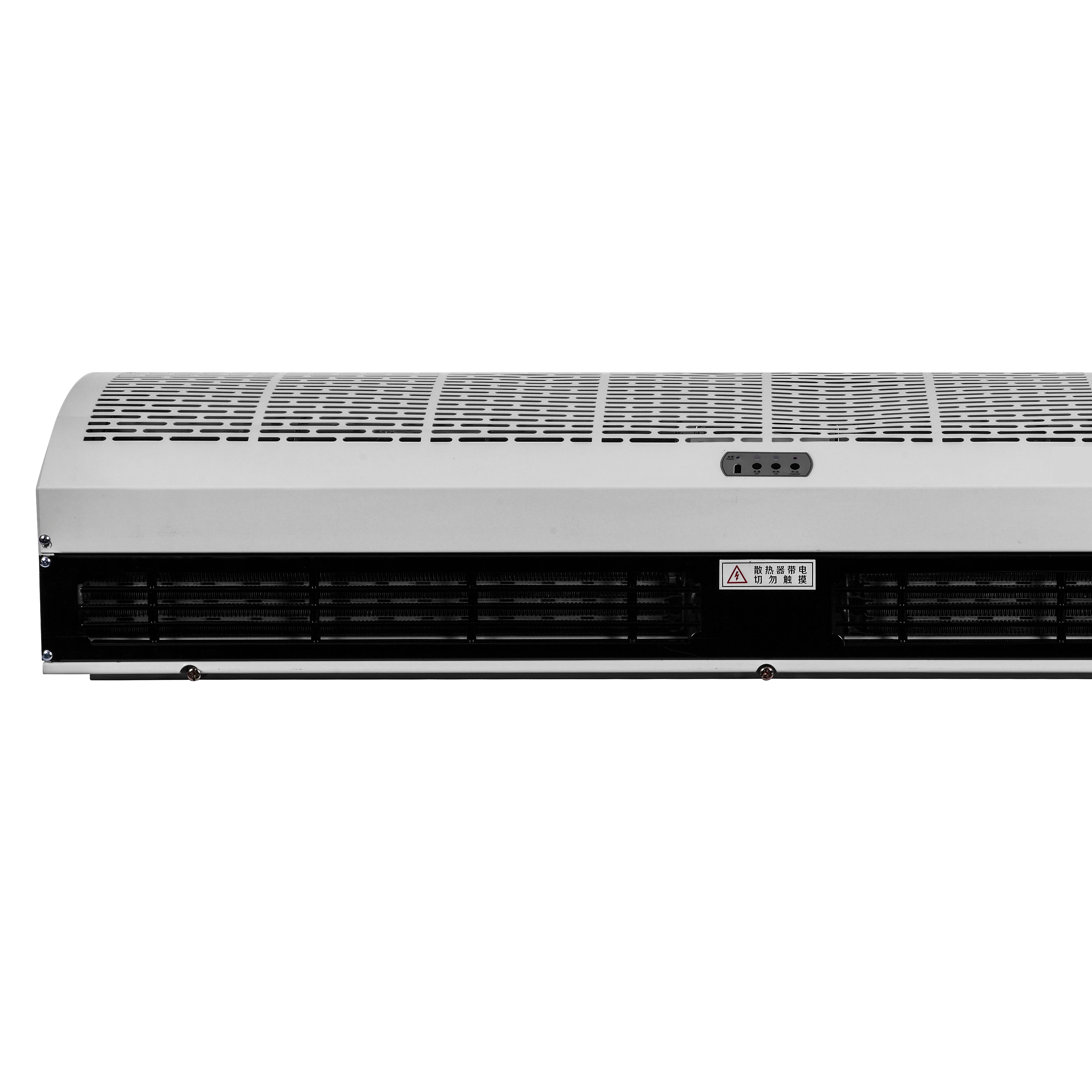 Cross flow type heated air curtain for supermarket greenhouse school600mm 900mm 1200mm 1500mm 1800mm