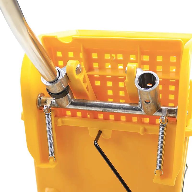 Wholesale Cheap Collapsible Mop Trolley With 360 Plastic Bucket Wringer Set For Floor Cleaning