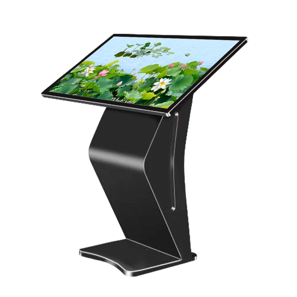49 "55" Крытый стенды android емкостный сенсорный экран ЖК-дисплей для проверки информации
