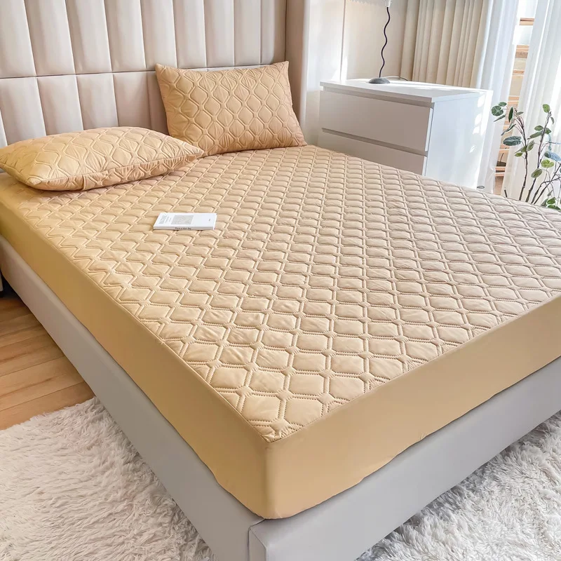Wholesale Water proof Breathable Soft bed fitted sheet Protector Quilted Waterproof Mattress Cover Mattress protector