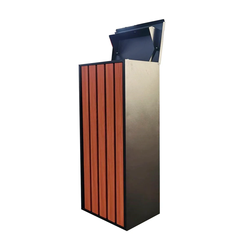 Anti Theft  Metal newspaper post Box for Home Letter Drop box Lockable Outdoor Mailbox delivery parcel box
