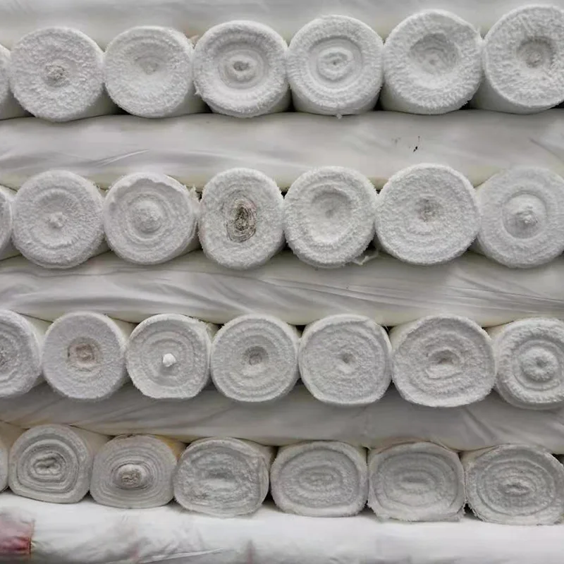 Тюфтинговое полотенце, сетчатый поплин, блестящие клетчатые легкие боксерские жилеты, Полиэстеровая ткань greige