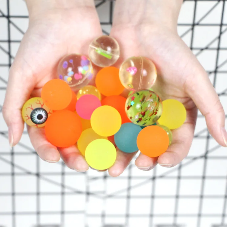 OEM 28mm/30mm/35mm/45mm/Rubber LED Bouncing Ball for Vending Machine