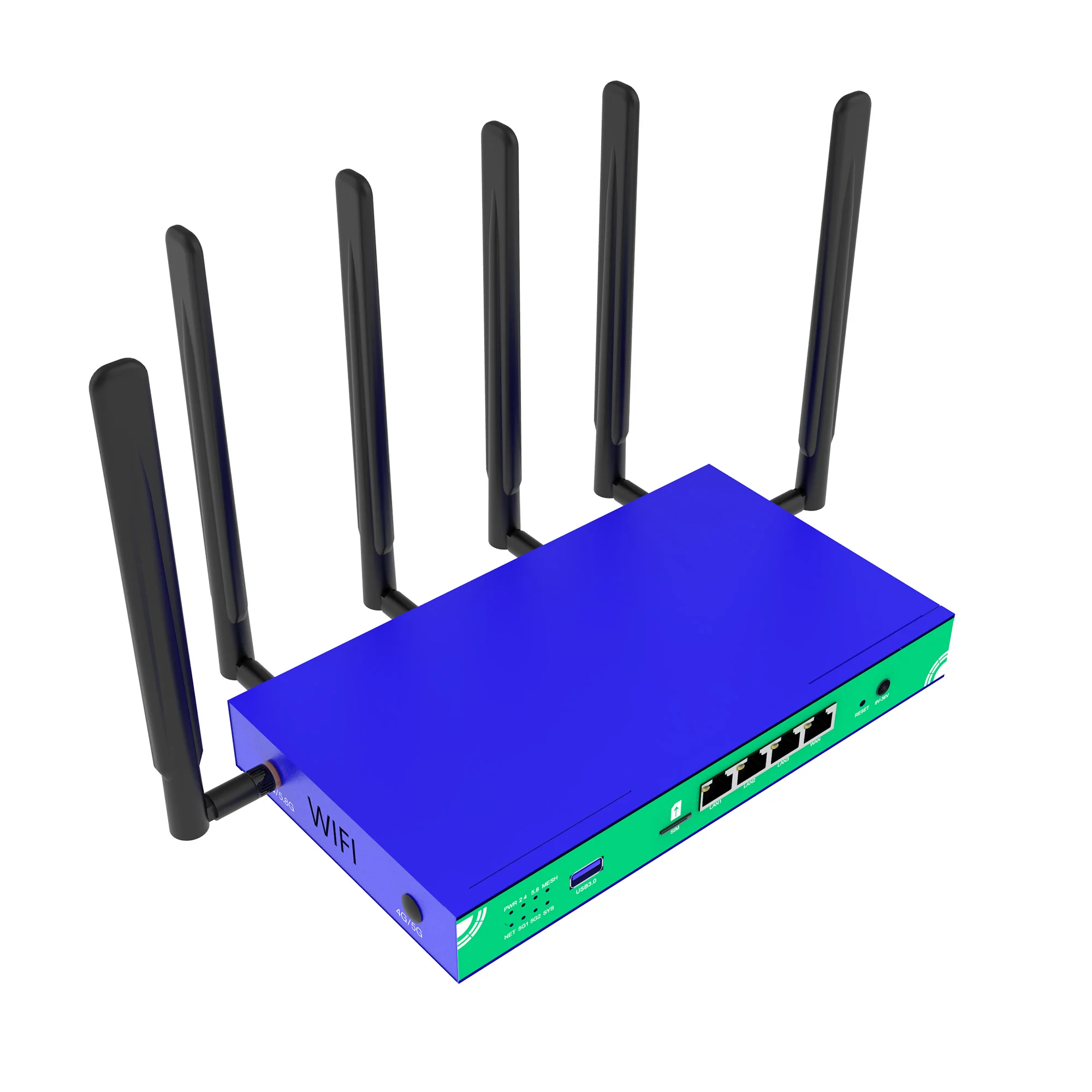 Huastlink 4g 5g Wireless Router Mtk761+Mtk7975+Mtk7905 Dual Band Wifi 6 5g Lte Router With Sim Card Slot