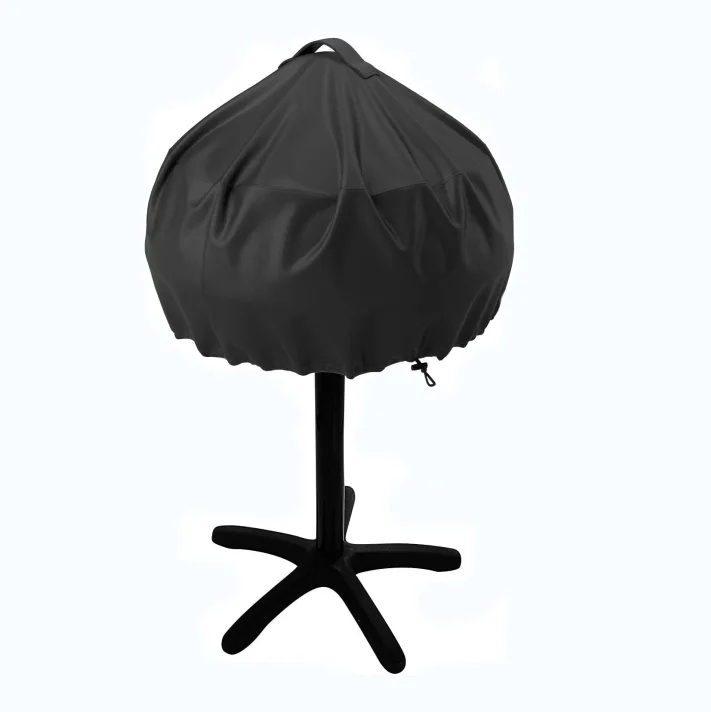 Hot Sale 420D Oxford 19.2*17.6in All Weather Resistant Small Round Grill Cover