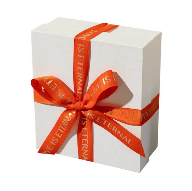 Белая Подарочная коробка с крышкой для предложения магнитом подарочные коробки подарков упаковка на свадьбу Рождество день рождения подарок