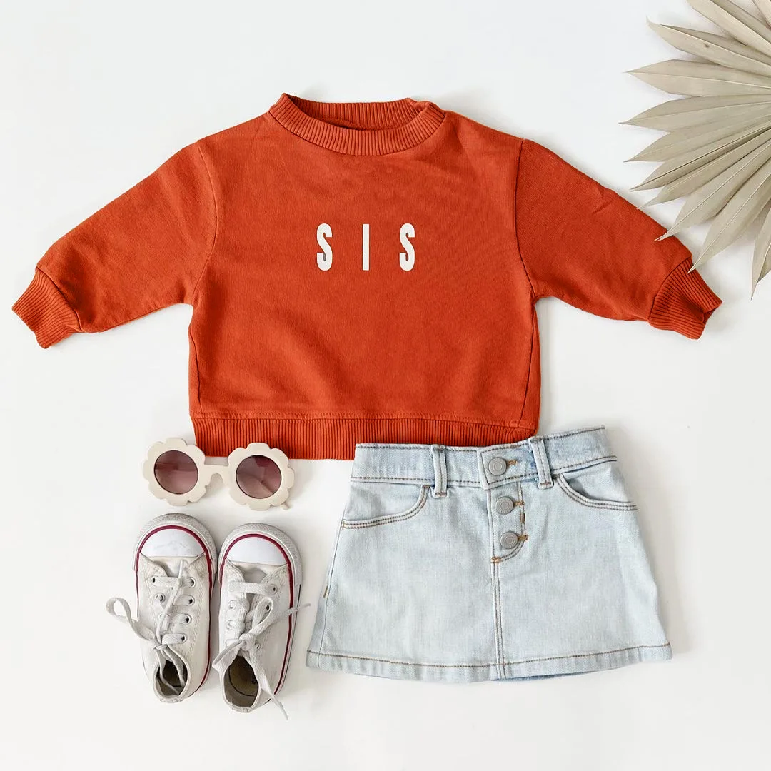 Wholesale Crewneck Girls Sweater Long Sleeve Winter Baby Boys Clothing Girl Clothes Baby Kids Newborn Cotton Pullover Sweater