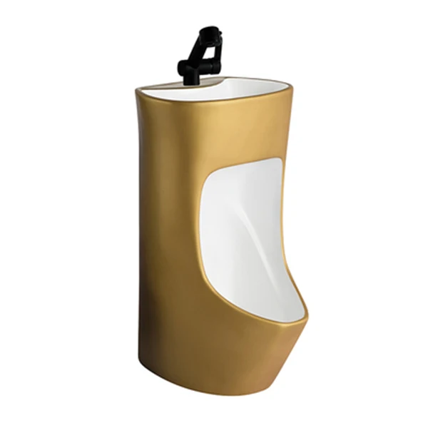 Custom Colors Wall Mount Urinal Wall Hung Urinal Ceramics Toilet Sink Urinal