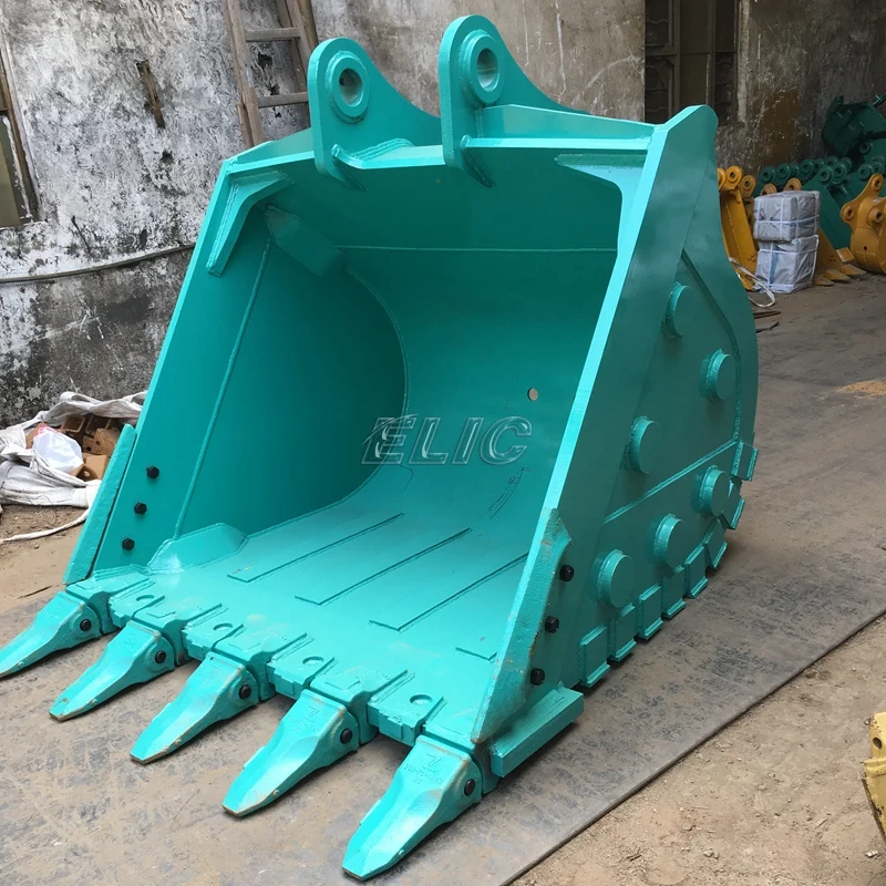 Customizable Digger Buckets 20-25 Ton Excavator Attachments 1.15m³ Digging Rock Bucket For All Models