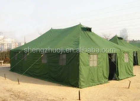 China Factory UN 20 Man Canvas Tent for Outdoor Camping and Winter Use party tent