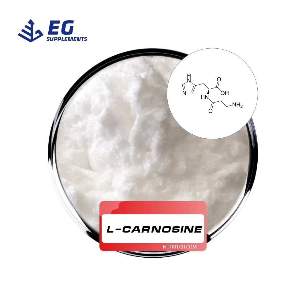 L-Carnosine Powder Cosmetic Raw Materials L-Carnosina L-Carnosine For Aniti Aging