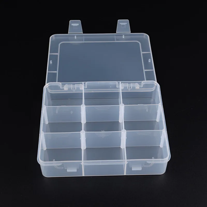 Wholesale PP material 9 grid small things storage box various accessories storage box, jewelry box organizer luxury