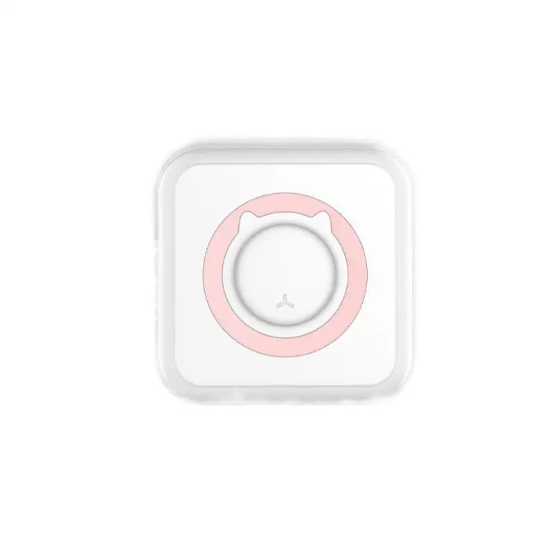 Portable Mini Thermal Printer Wirelessly BT 203dpi Photo Label Memo Wrong Question Printing With USB Cable Imprimante Portable