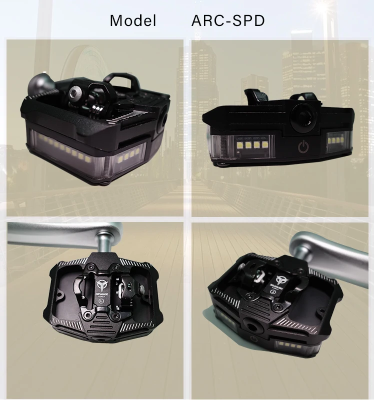 9/16 Mountain Bike Cleats pedals Xingtai Zhongzhou Aluminium Alloy Special Parts Of Pedal Non-slip Self-locking Bicycle Pedals