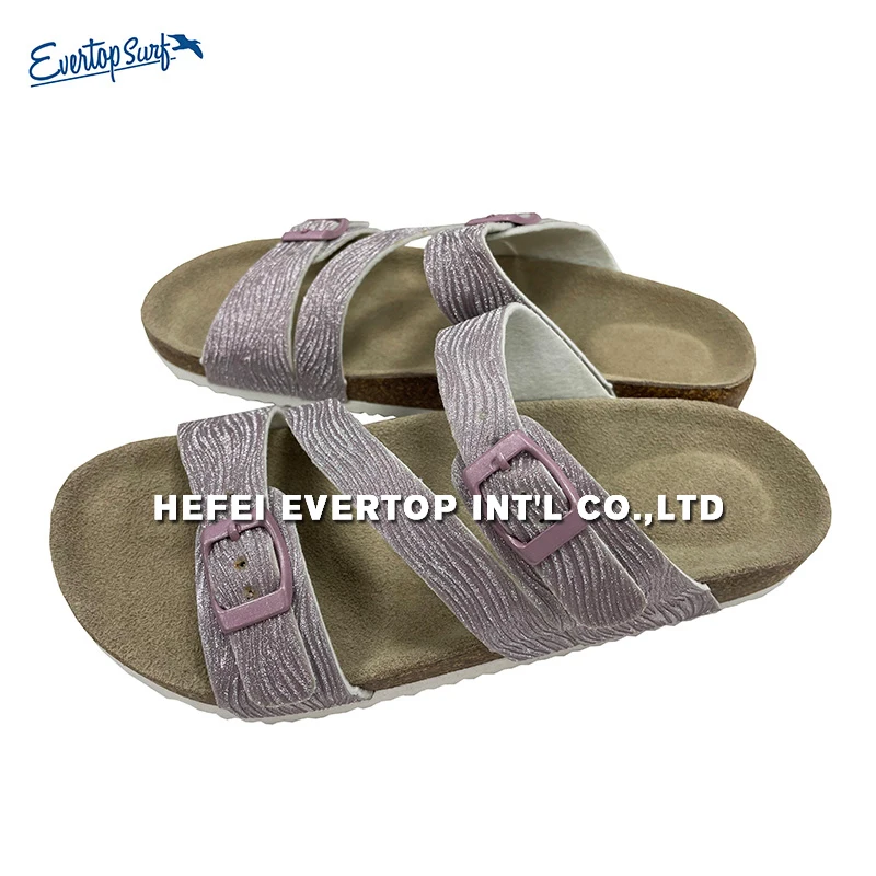 Chinese manufacturer indoor soft slippers non-slippery clogs cork sole slipper
