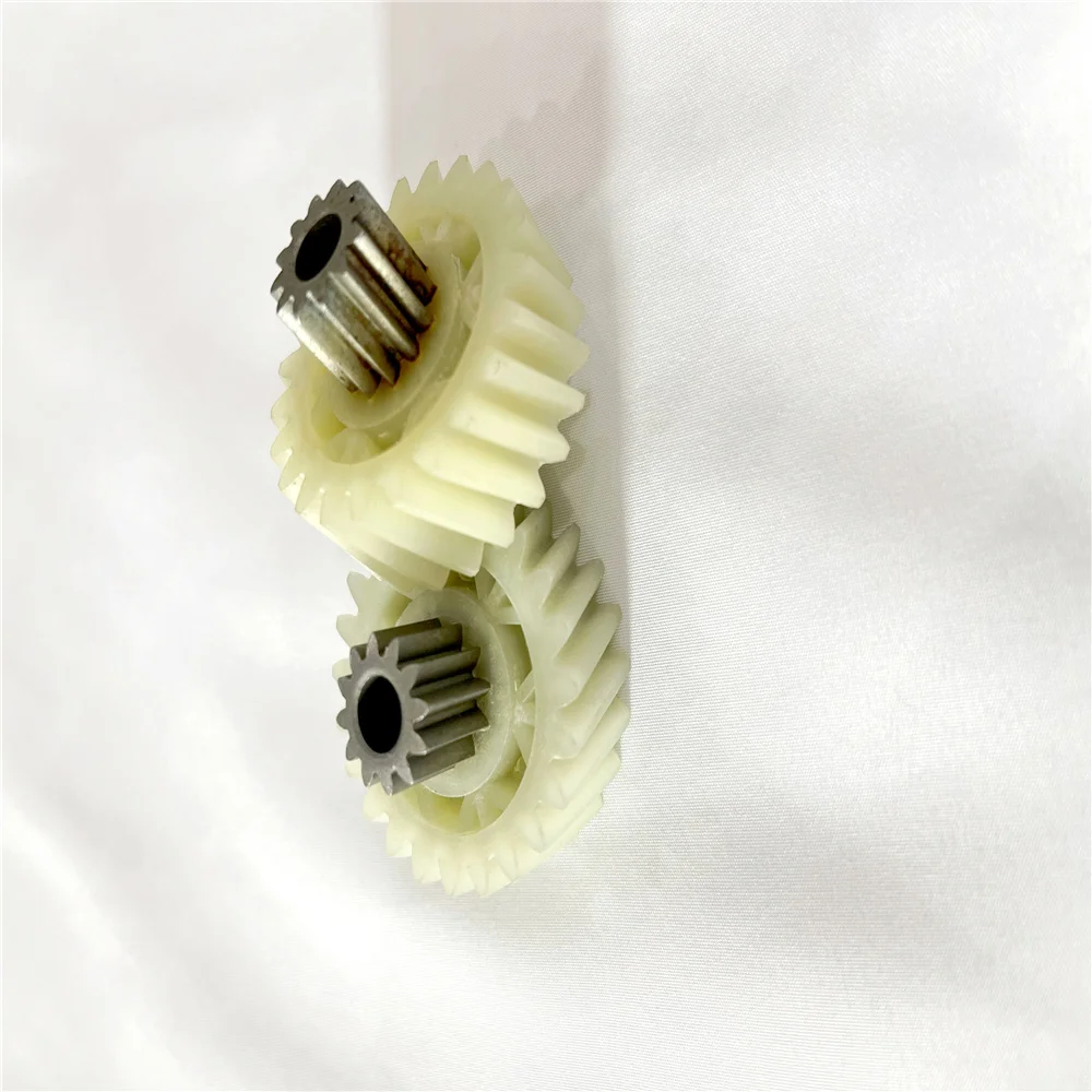 
Office equipment shredder precision helical gear customized plastic gears 