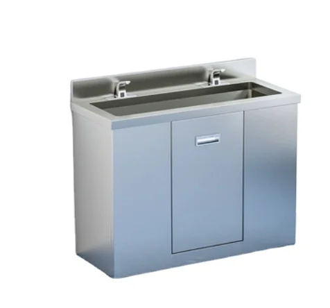 Koda-304 stainless steel purification workshop wash basin sink operating room automatic sensing foot faucet cleaning pool