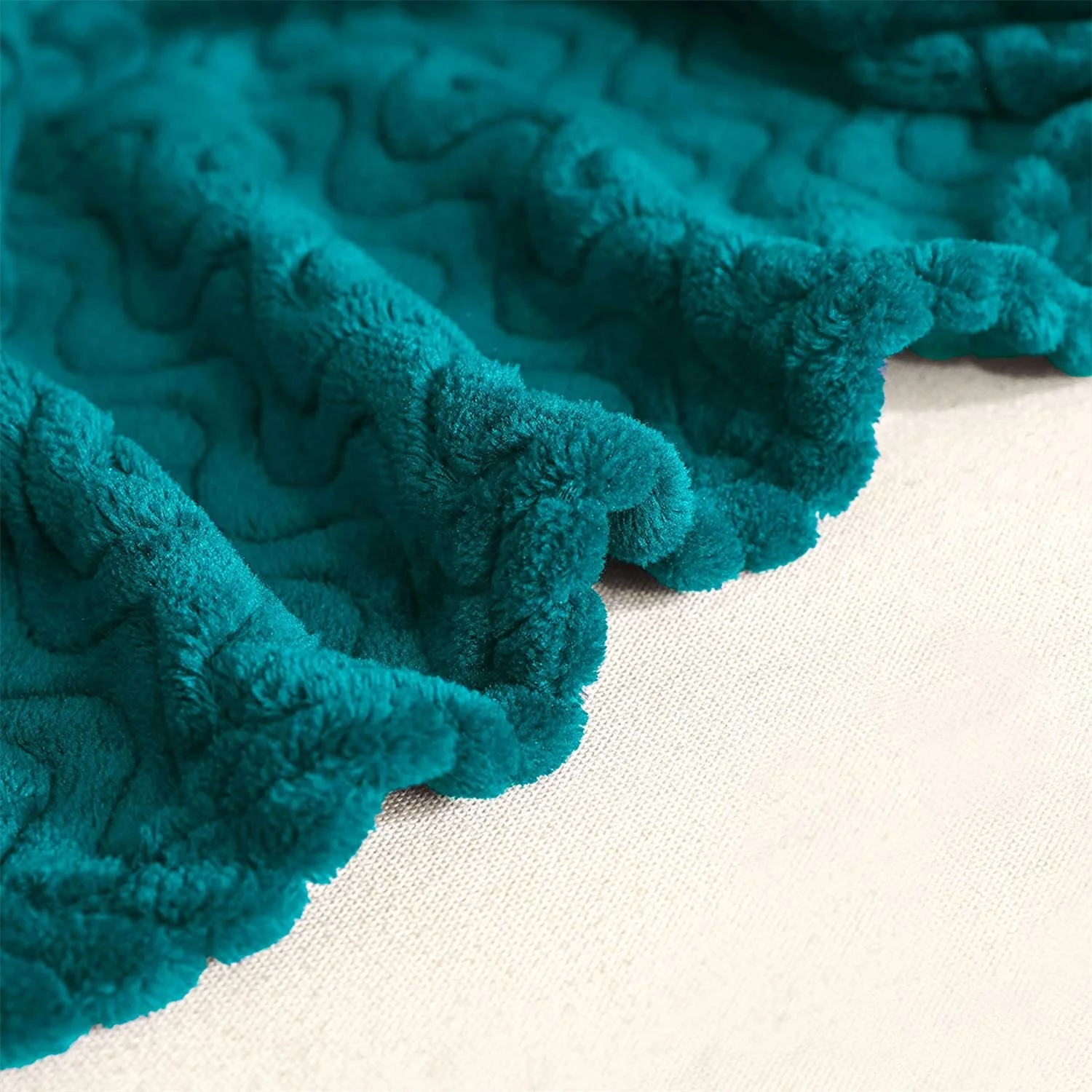 bestseller blanket factory supply custom wholesale wave texture mink touch flannel fleece blanket embossed coral fleece throws