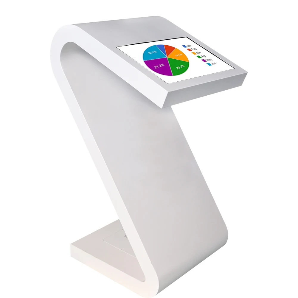 All In One Computer Interactive Information Lcd Advertising Player Digital Kiosk Touch Screen Kiosk For Shopping Mall