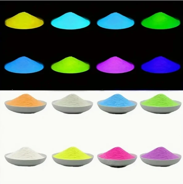 bulk fine glitter powder glow in the dark for make up resin epoxy making diy crafts slime making christmas decoration supplies