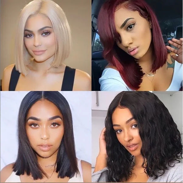 100% human hair blonde human hair full lace wig,how shine hair wig,ponytail lace front wig