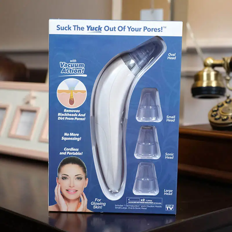 Skin Care Tool Blackhead Remover Vacuum Pore Cleaner Facial Nose Blackhead Remover