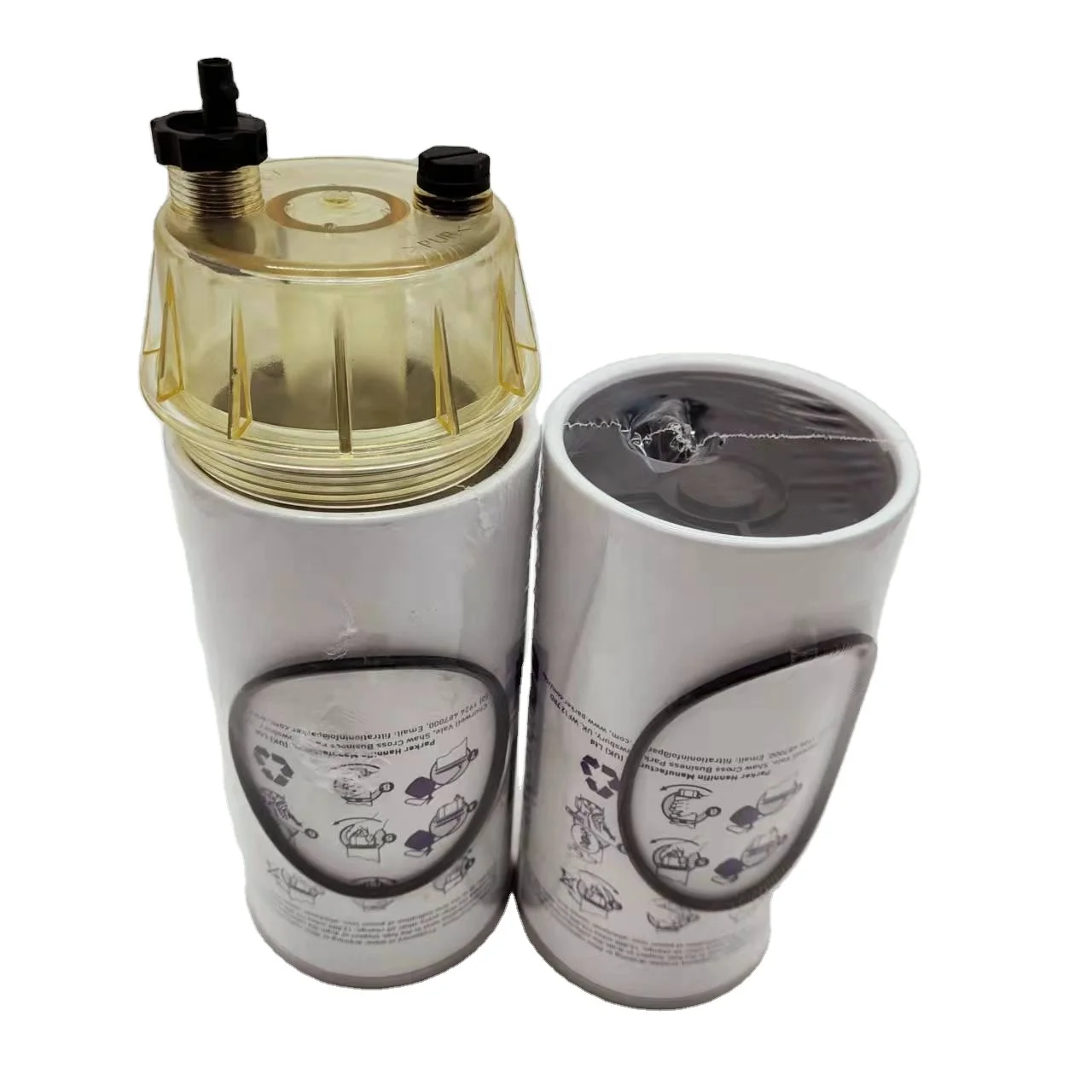 Адаптер R120P/R120T в сочетании с дизельным фильтрующим элементом для грузового масла и воды