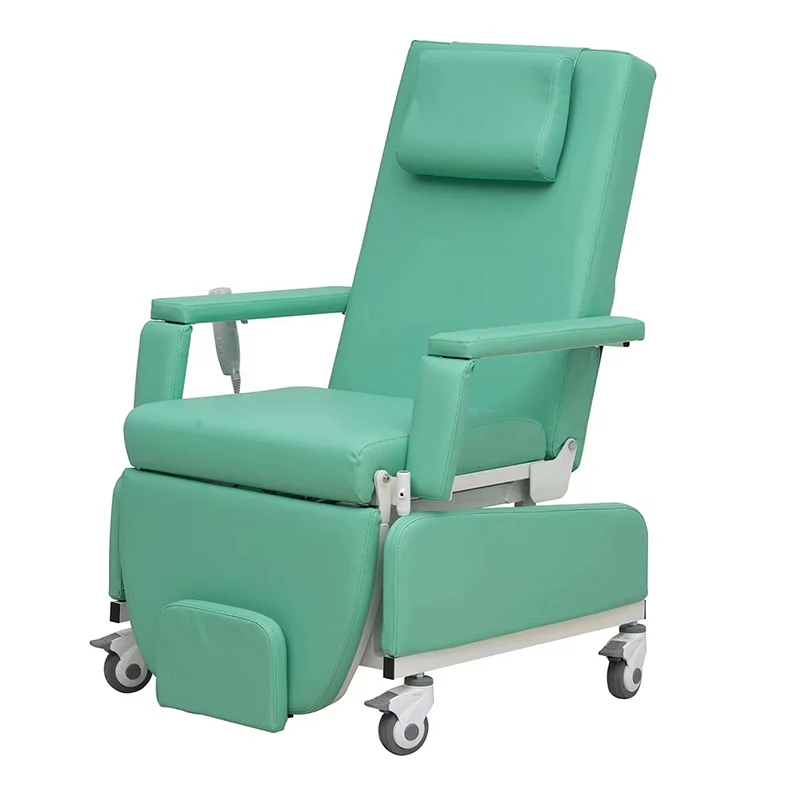Hospital Furniture electric blood donor dialysis chair for hospital electric chair for blood collection good price