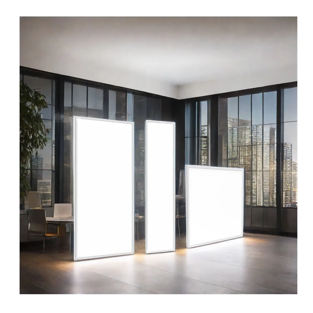 ETL Listed Ultra Slim 2x2 2x4 AC100-277V Square LED Recessed Panel Light