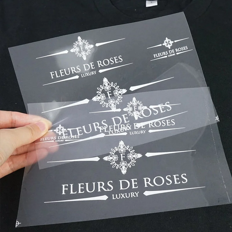 Wholesale Heat Transfer Clothing Labels Custom Tagless Logo for