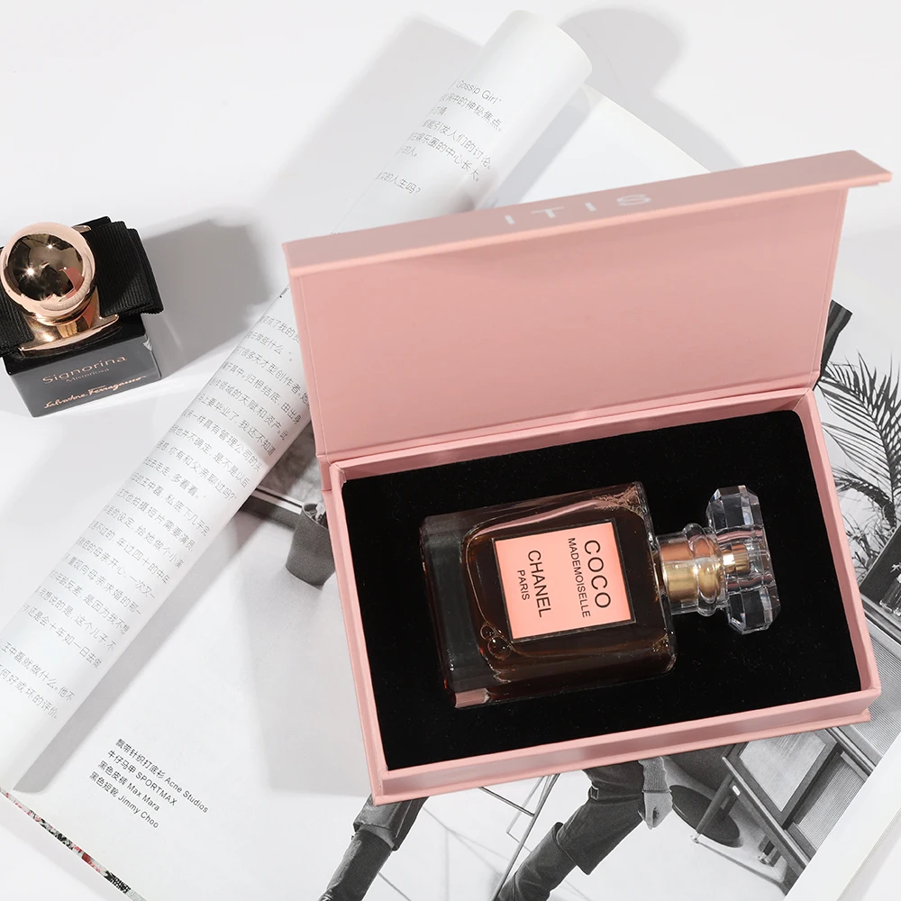 Custom Luxury Magnetic Paper Cardboard Packaging Perfume Boxes Bottle Packaging Cosmetic Box