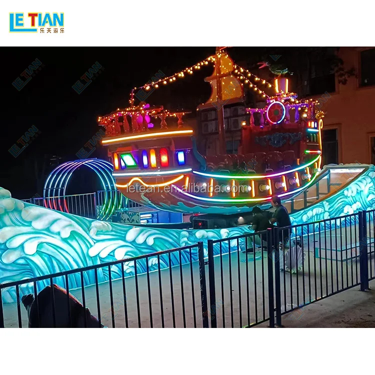 Popular swing boat amusement 24 seats viking ship fairground flying pirate ship amusement park rides for sale