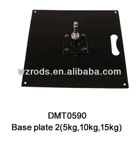 5kgs 10kgs 15kgs iron plate base for flying teardrop flag banner