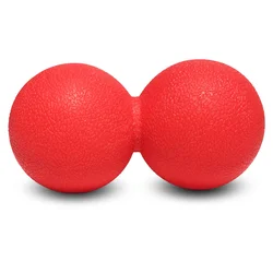 Muscles recovery and relax peanut durable lacrosse ball for neck shoulder massage