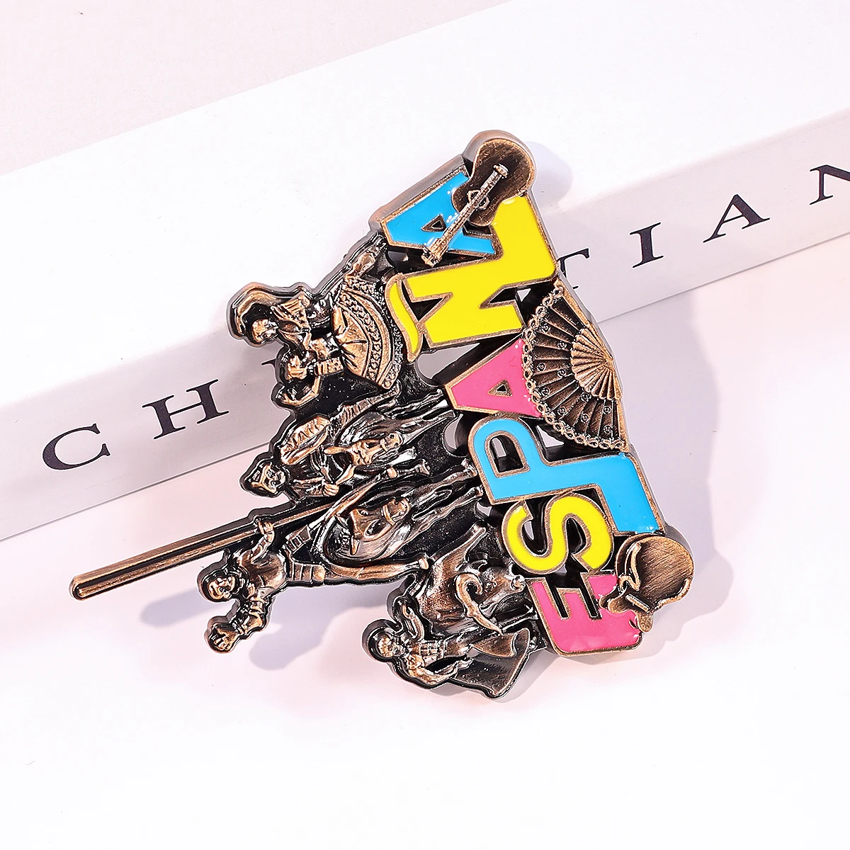 Wholesale Personalized Design Espana 3D Tourist Souvenir Metal Refrigerator Fridge Magnet