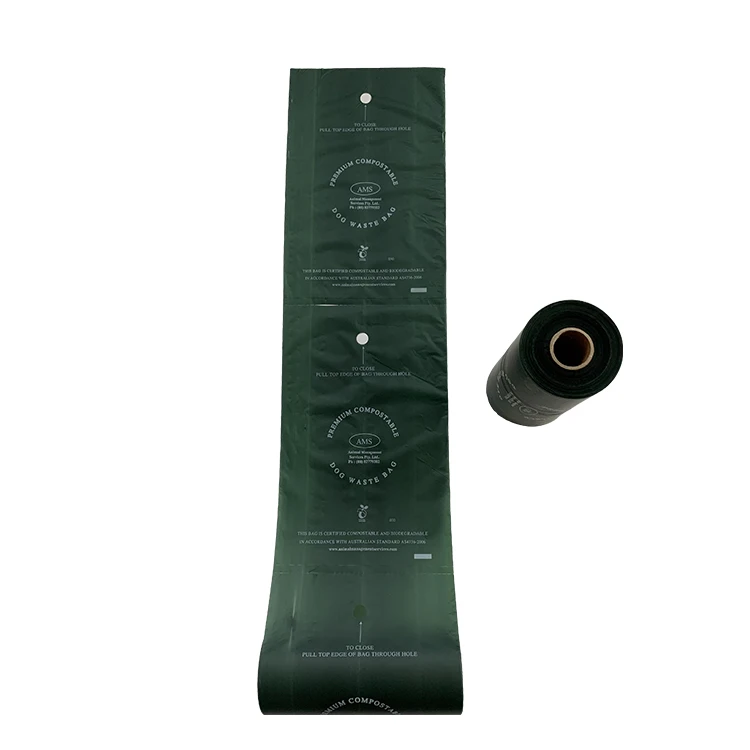 
Very Environmental Protection and Popular PLA Compostable Bag Bio Degradable Bag Biodegradable Bags Shopping Customized Blister 