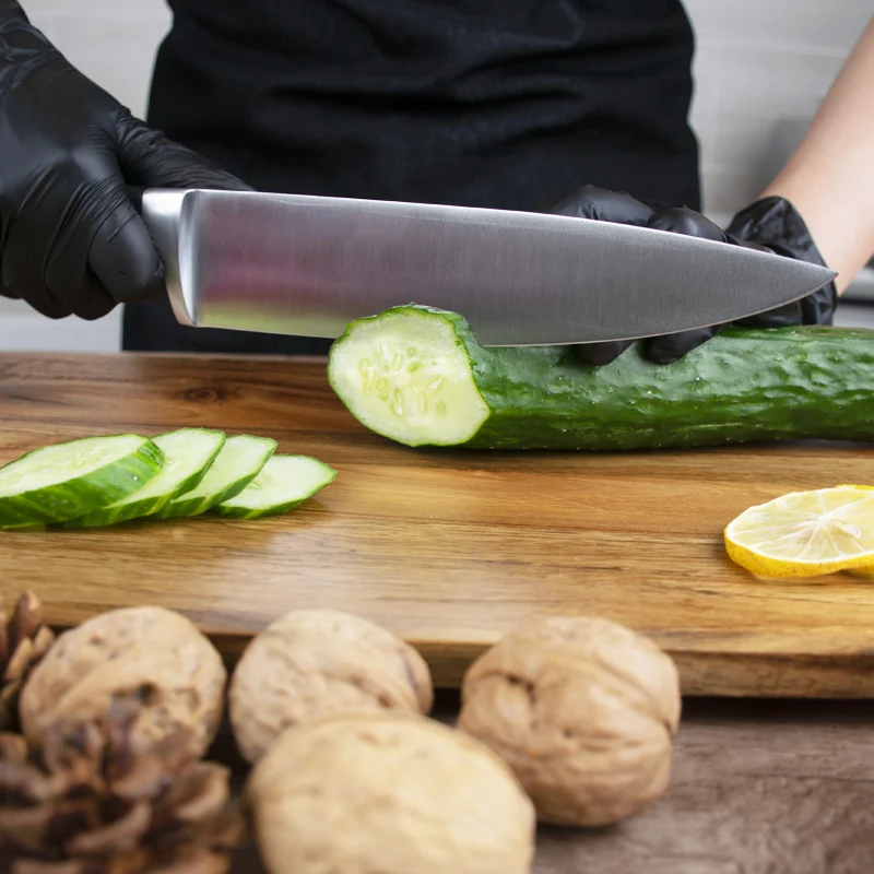 Лучший продавец домашний кухонный нож для готовки шеф-повара хлеба набор кухонных ножей из нержавеющей стали с блочным