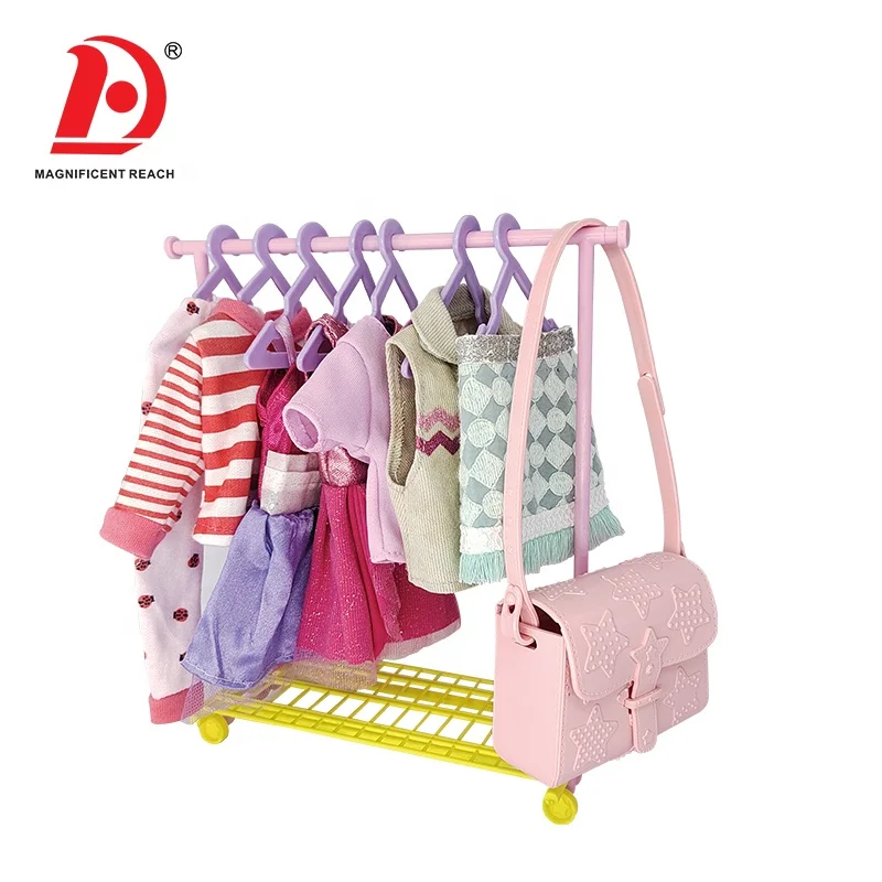 HUADA 2023 Shantou 35CM Princess Dress Full Vinyl Body Fashion Girl Doll Set With Clothes And Accessoires