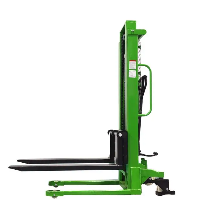 Wholesale 3300lbs Capacity  Lifting Height Hydraulic Hand Lift Manual Stacker With Adjustable Forks