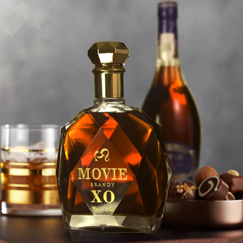 Goalong Good Quality premium French Alcohol Private Label OEM for cocktail Brandy Bottle 700ml